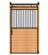 Welded Grill Top Door - Painted